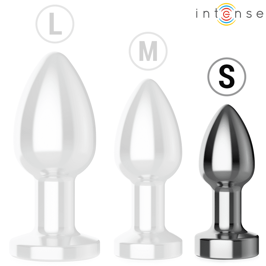 INTENSE - ANAL PLUG 10 VIBRATIONS METAL WITH REMOTE CONTROL S thumb 6
