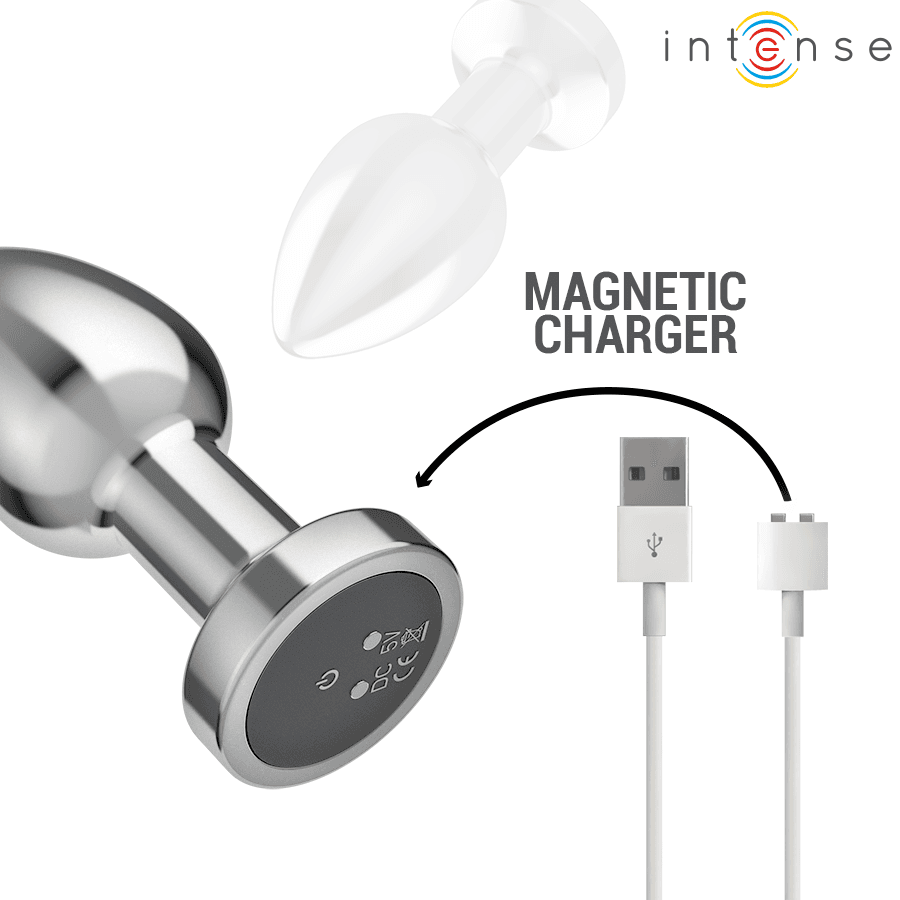 INTENSE - ANAL PLUG 10 VIBRATIONS METAL WITH REMOTE CONTROL M thumb 6