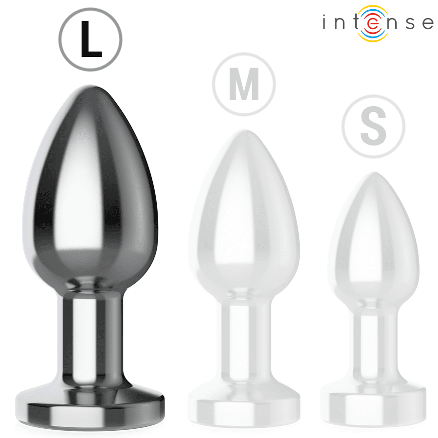 INTENSE - ANAL PLUG 10 VIBRATIONS METAL WITH REMOTE CONTROL L thumb 7