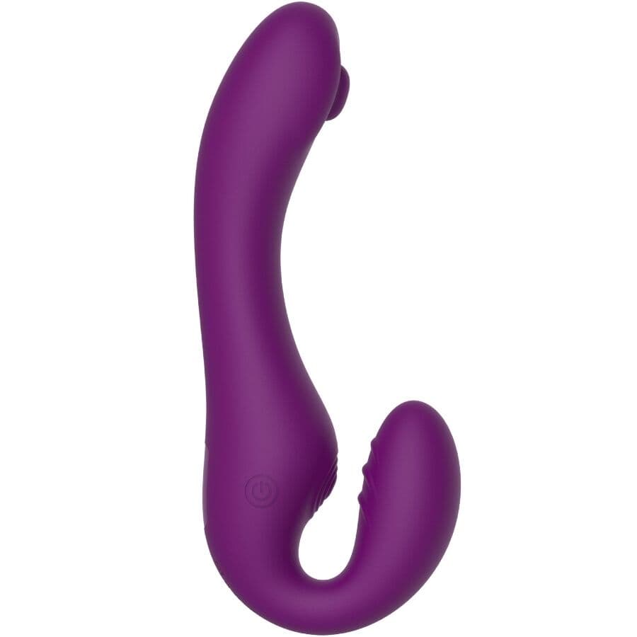 XOCOON - 2 IN 1 STRAPLESS STRAP-ON VIBRATOR WITH REMOTE CONTROL PURPLE thumb 10
