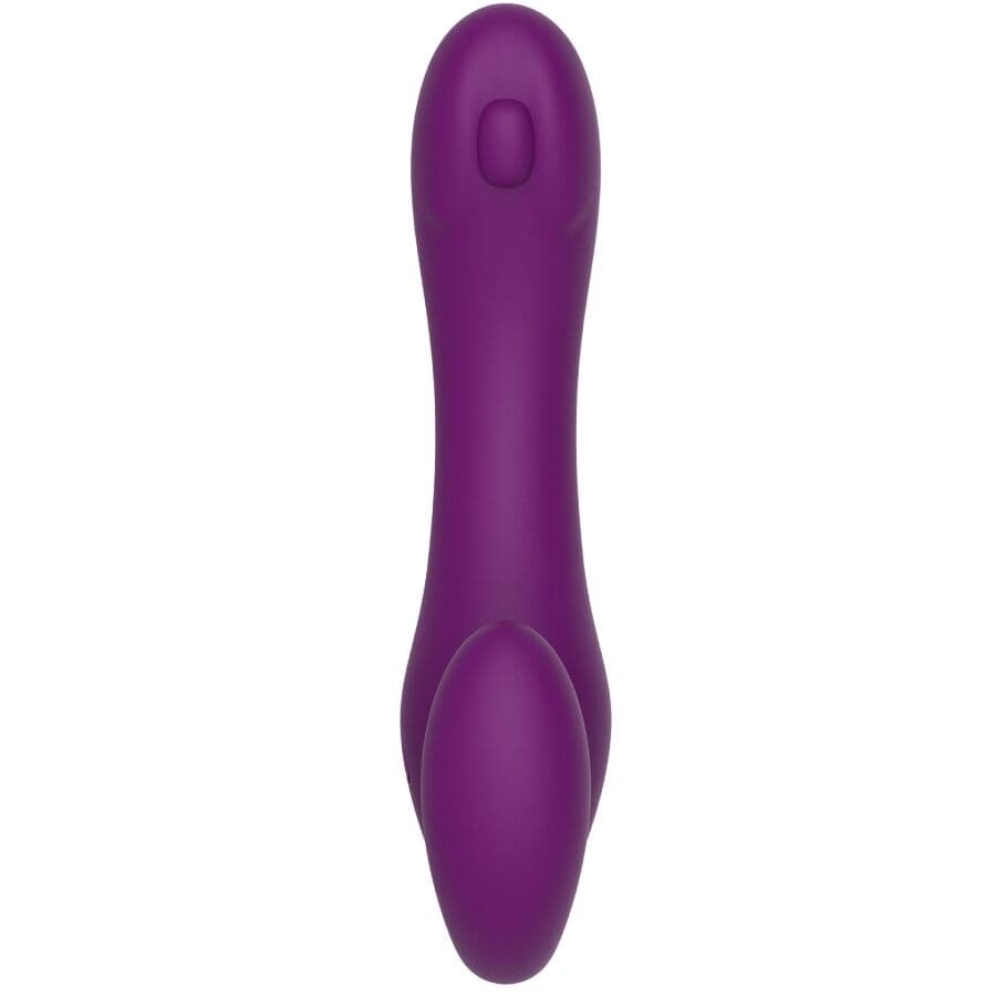 XOCOON - 2 IN 1 STRAPLESS STRAP-ON VIBRATOR WITH REMOTE CONTROL PURPLE thumb 3