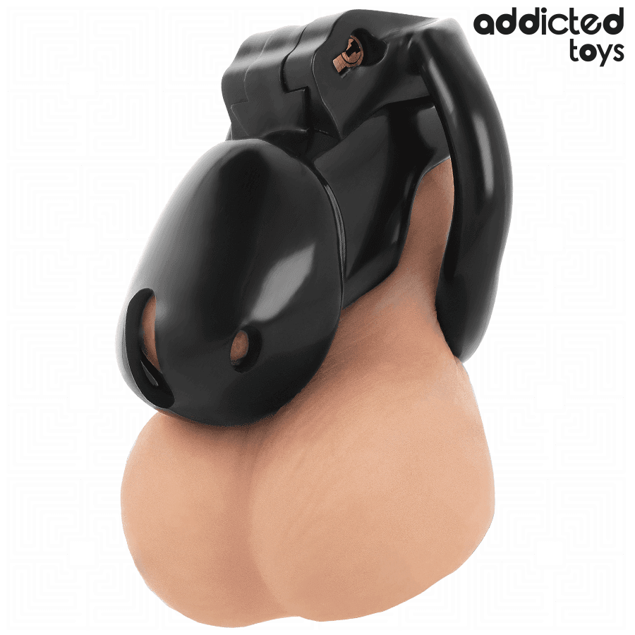 ADDICTED TOYS LOCKED - MINDNIGHT CELL PENIS CAGE SIZE S thumb 3