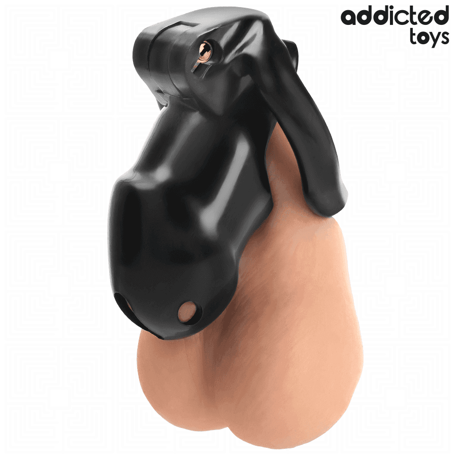 ADDICTED TOYS LOCKED - MINDNIGHT CELL PENIS CAGE SIZE M thumb 3