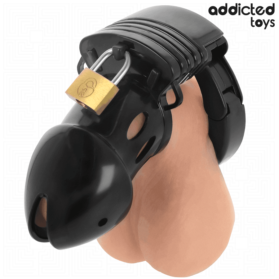 ADDICTED TOYS LOCKED - CHASTITY DEPTHS PENIS CAGE 7.5 CM thumb 3