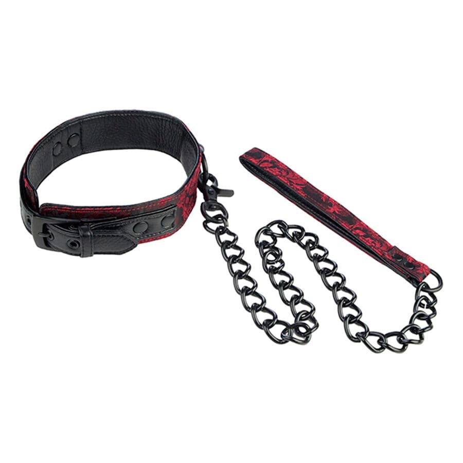 CALEXOTICS - SCANDAL NECKLACE WITH BLACK STRAP