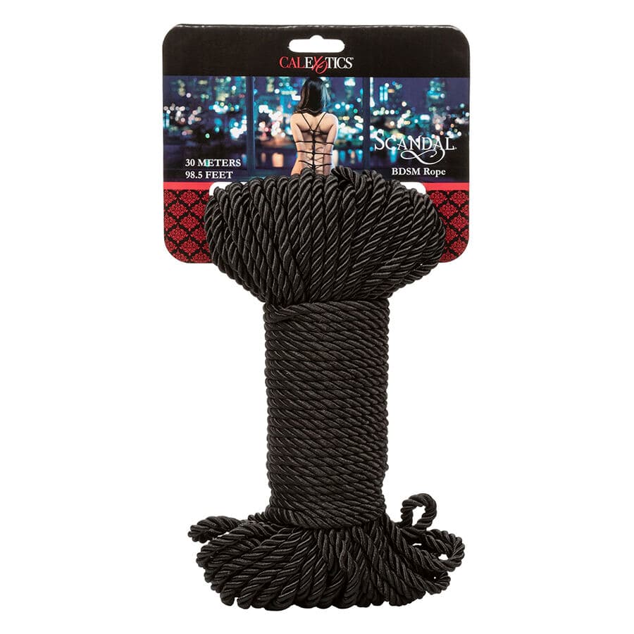 CALEXOTICS - SCANDAL BLACK BDSM ROPE 30 M thumb 2