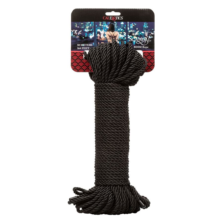 CALEXOTICS - SCANDAL BLACK BDSM ROPE 50 M thumb 2