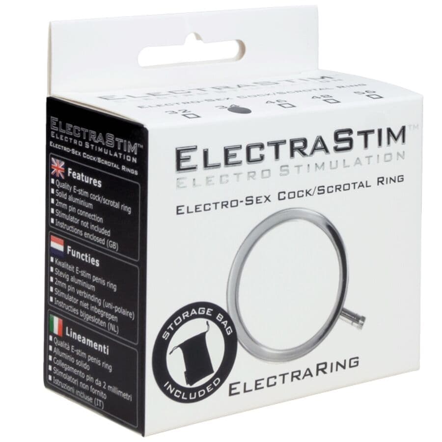 ELECTRASTIM - ELECTRARINGS METAL PENIS RING 32 MM thumb 3