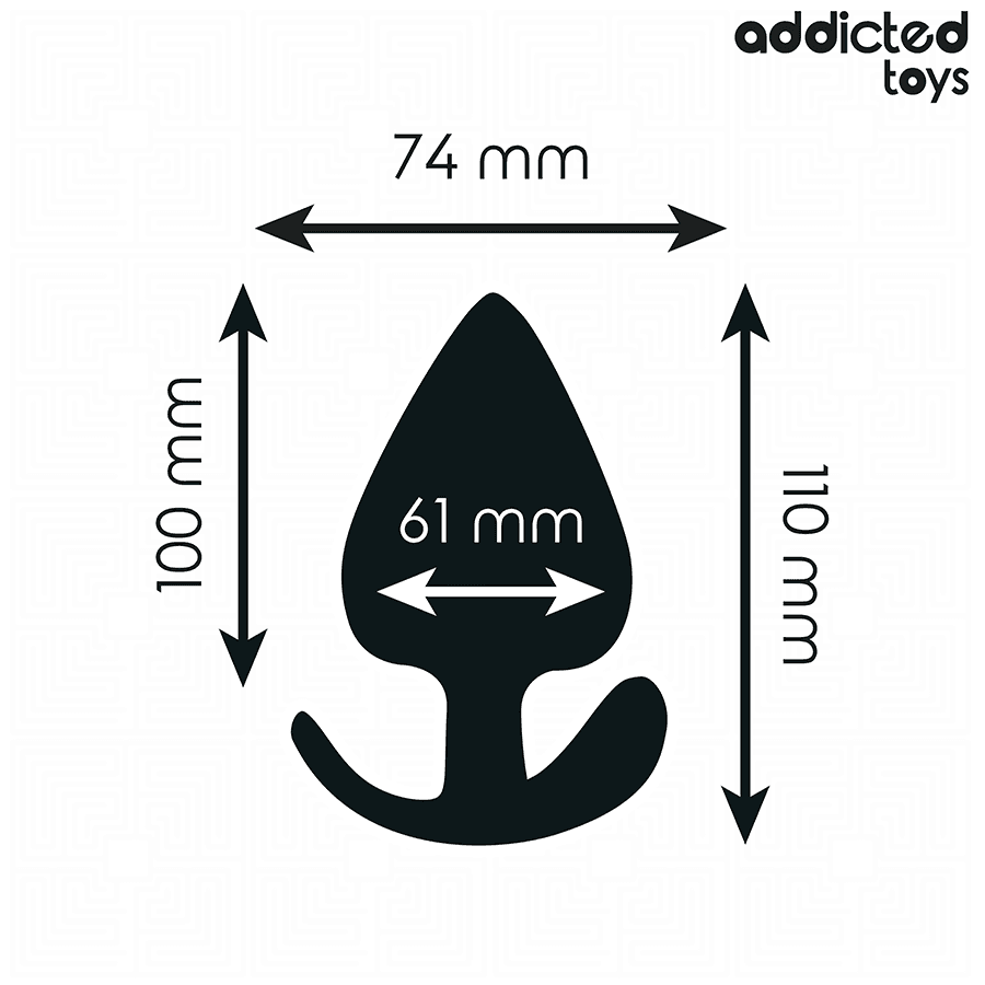 ADDICTED TOYS - ANAL PLUG SILICONE SIZE XXL 11 CM thumb 4
