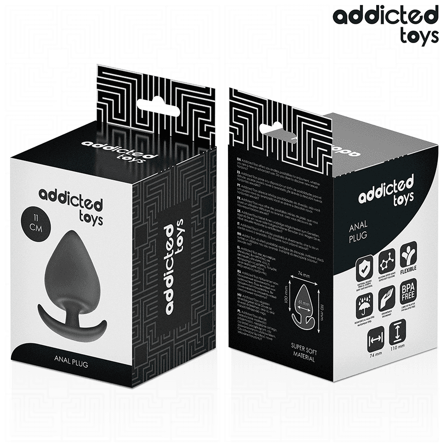 ADDICTED TOYS - ANAL PLUG SILICONE SIZE XXL 11 CM thumb 7
