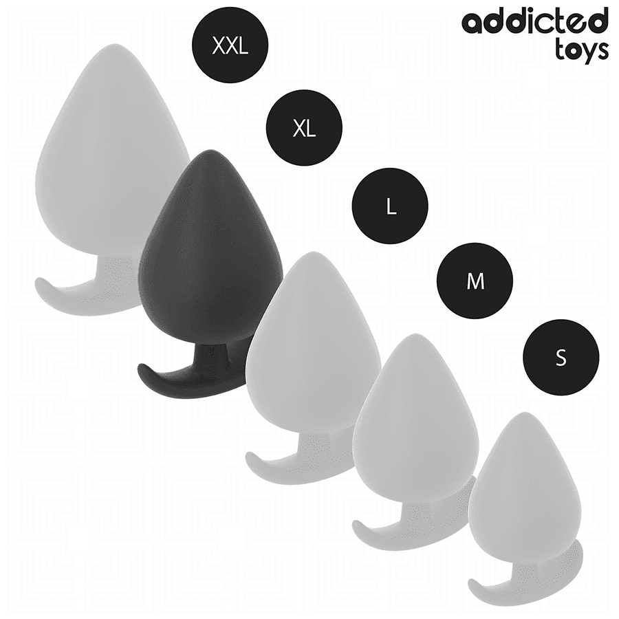 ADDICTED TOYS - ANAL PLUG SILICONE SIZE XL 9.5 CM thumb 5