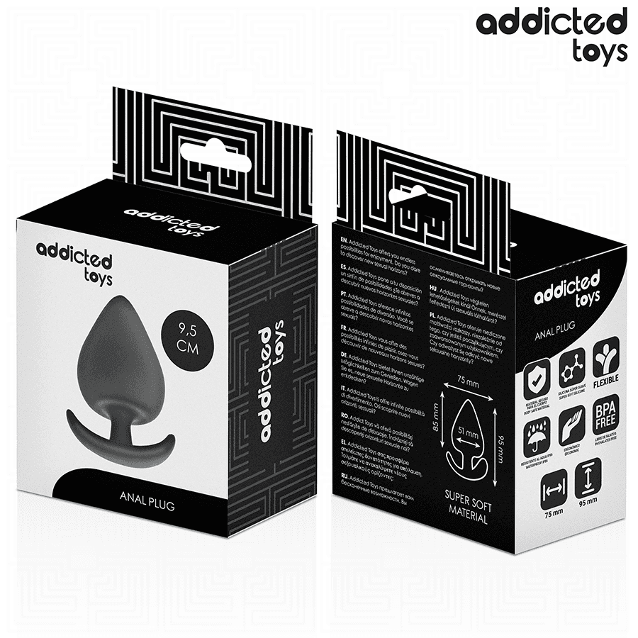 ADDICTED TOYS - ANAL PLUG SILICONE SIZE XL 9.5 CM thumb 7