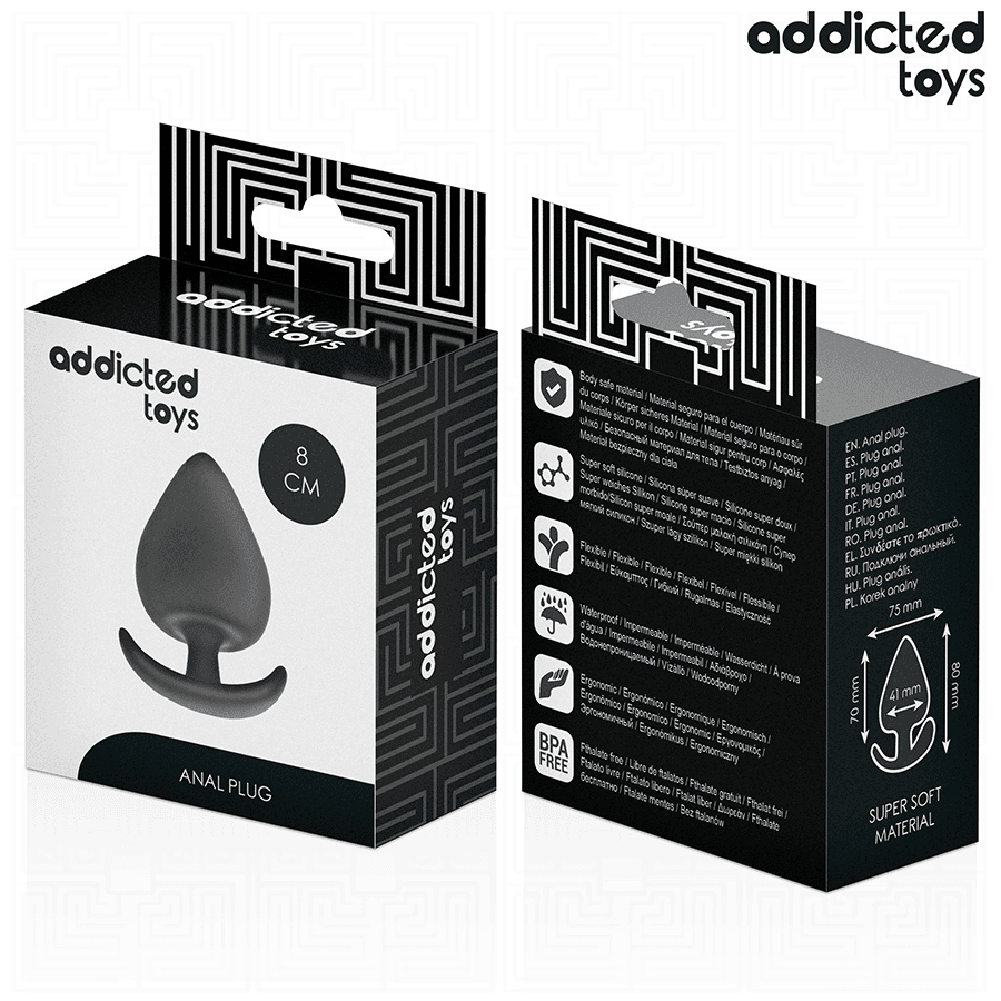 ADDICTED TOYS - ANAL PLUG SILICONE SIZE L 8 CM thumb 7