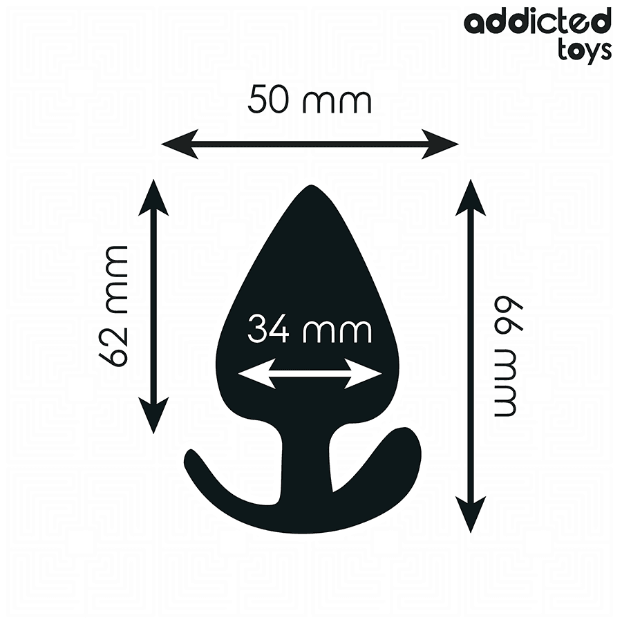 ADDICTED TOYS - ANAL PLUG SILICONE SIZE M 6.6 CM thumb 4