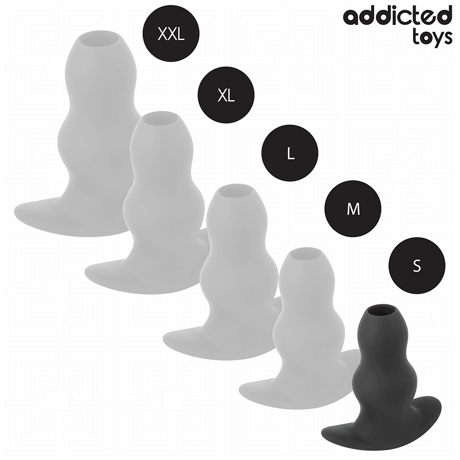 ADDICTED TOYS - HOLLOW ANAL PLUG SILICONE SIZE S 7.3 CM thumb 5