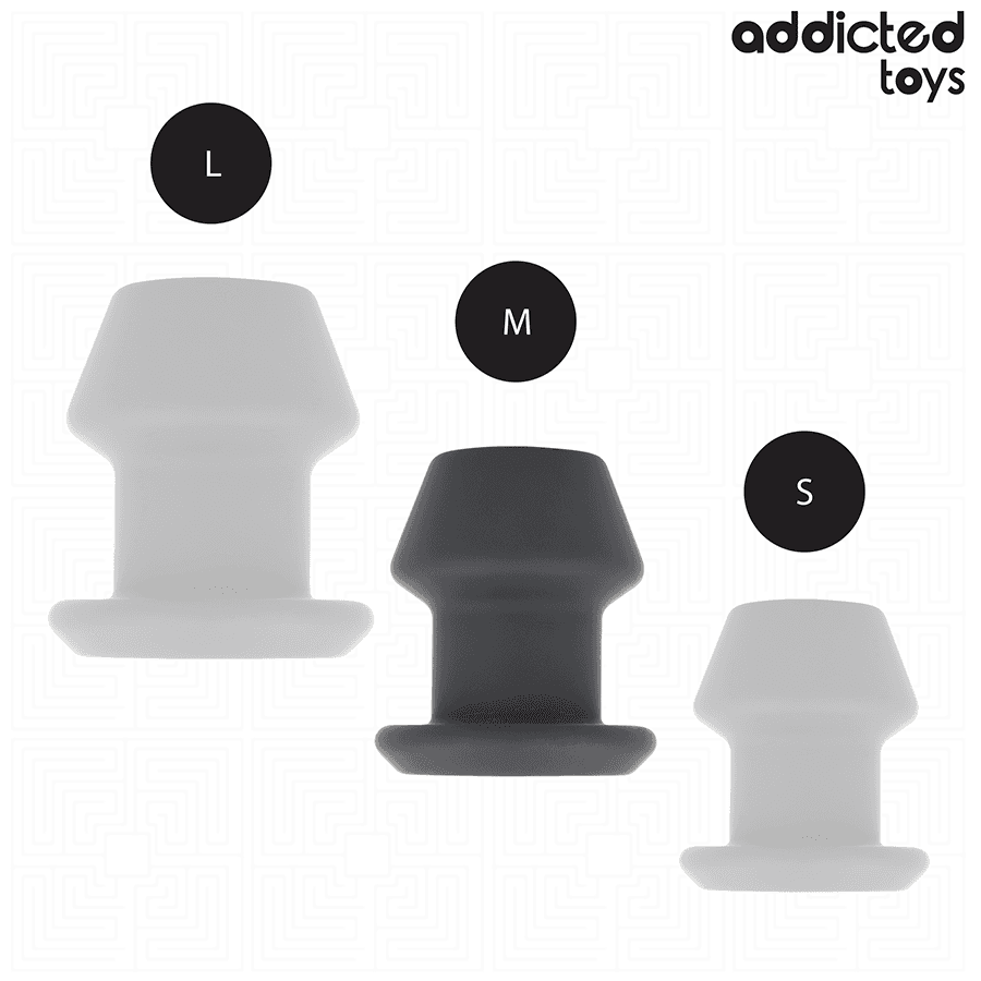 ADDICTED TOYS - EXTREME HOLLOW ANAL PLUG SILICONE SIZE M 8.7 CM thumb 5