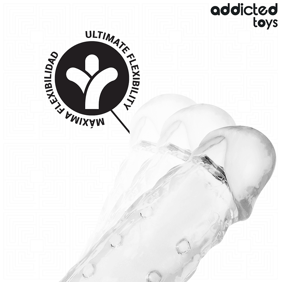 ADDICTED TOYS - TRANSPARENT PENIS EXTENSON SIZE S 23 CM thumb 5