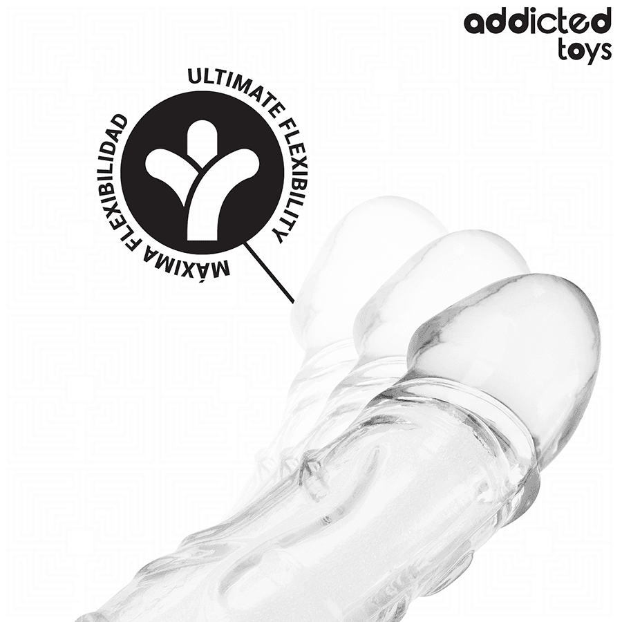 ADDICTED TOYS - TRANSPARENT PENIS EXTENSON 27 CM thumb 5