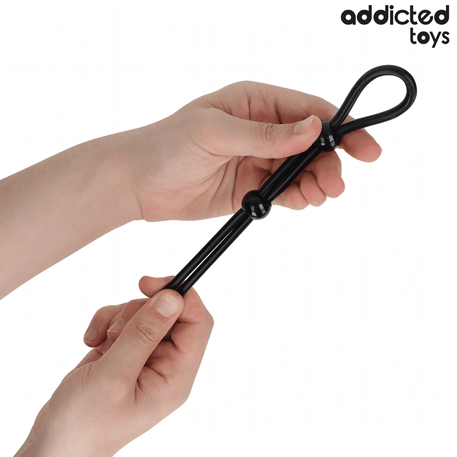 ADDICTED TOYS - SILICONE ROPE FOR THE DOUBLE LOOP PENIS thumb 2