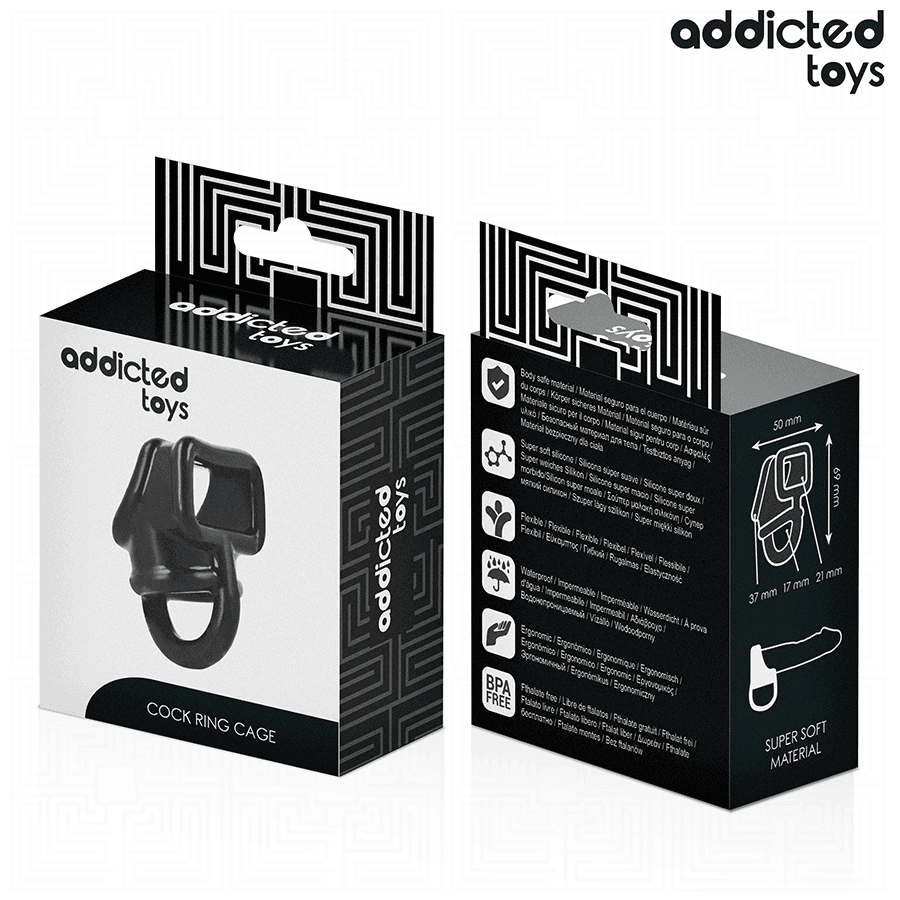 ADDICTED TOYS - PENIS CAGE RING thumb 7