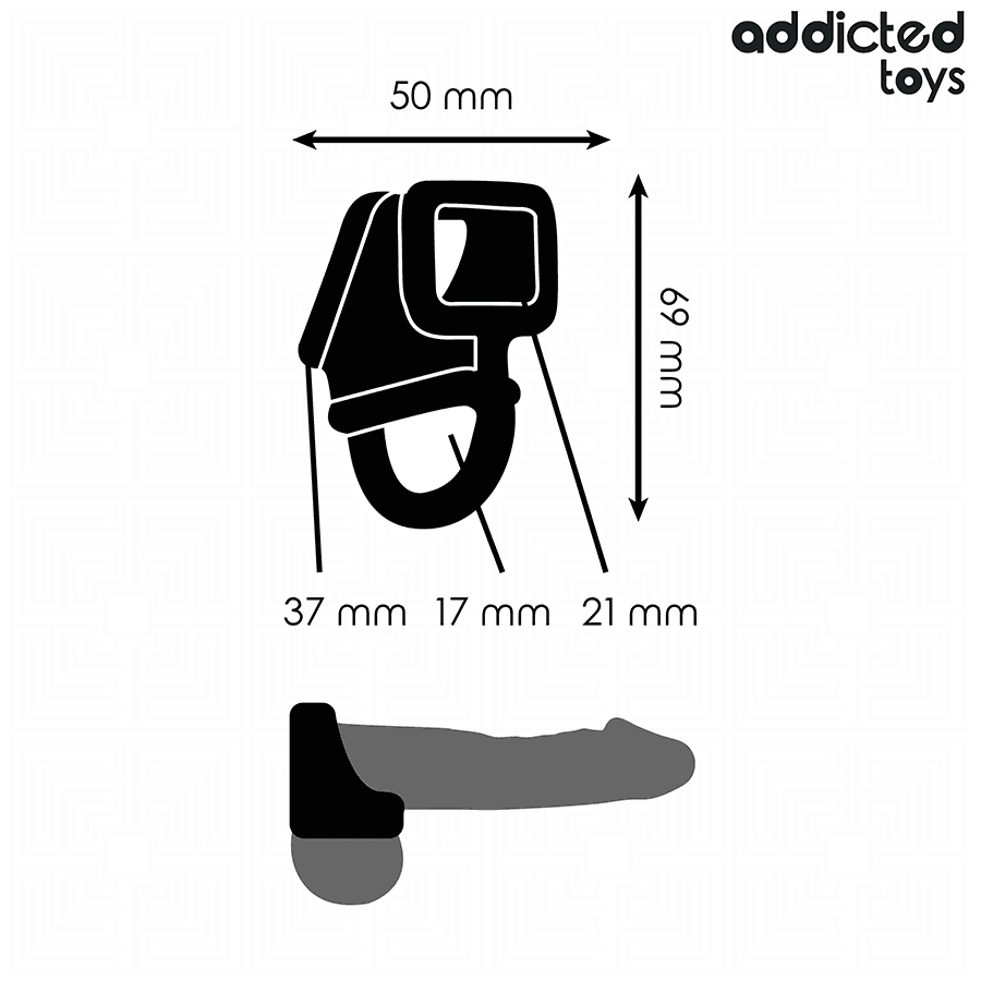 ADDICTED TOYS - PENIS CAGE RING thumb 4