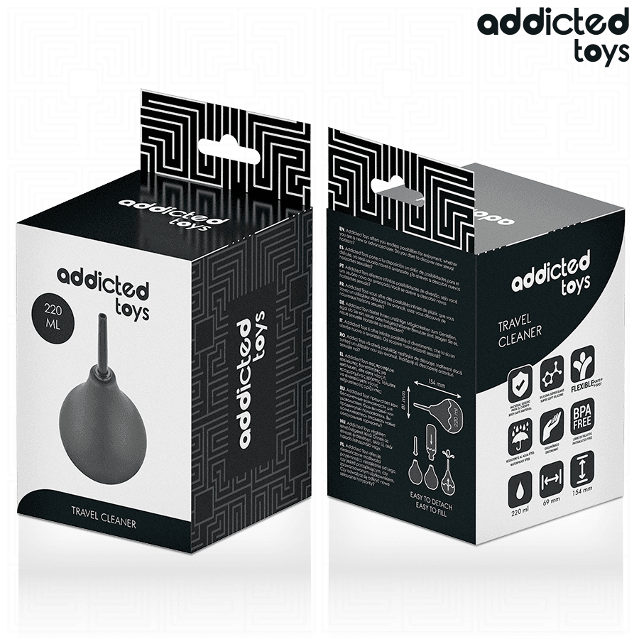 ADDICTED TOYS - TRAVEL ANAL CLEANER SIZE L 220 ML thumb 7