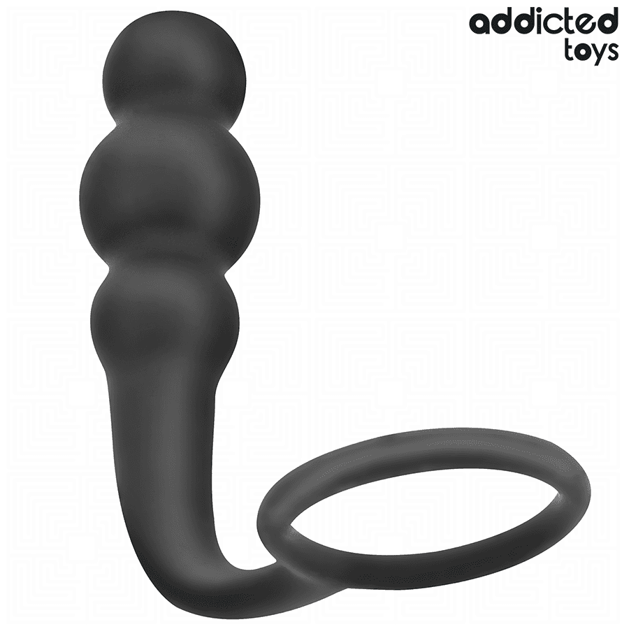 ADDICTED TOYS - ANAL PLUG WITH RING SILICONE MODEL 1 thumb 2