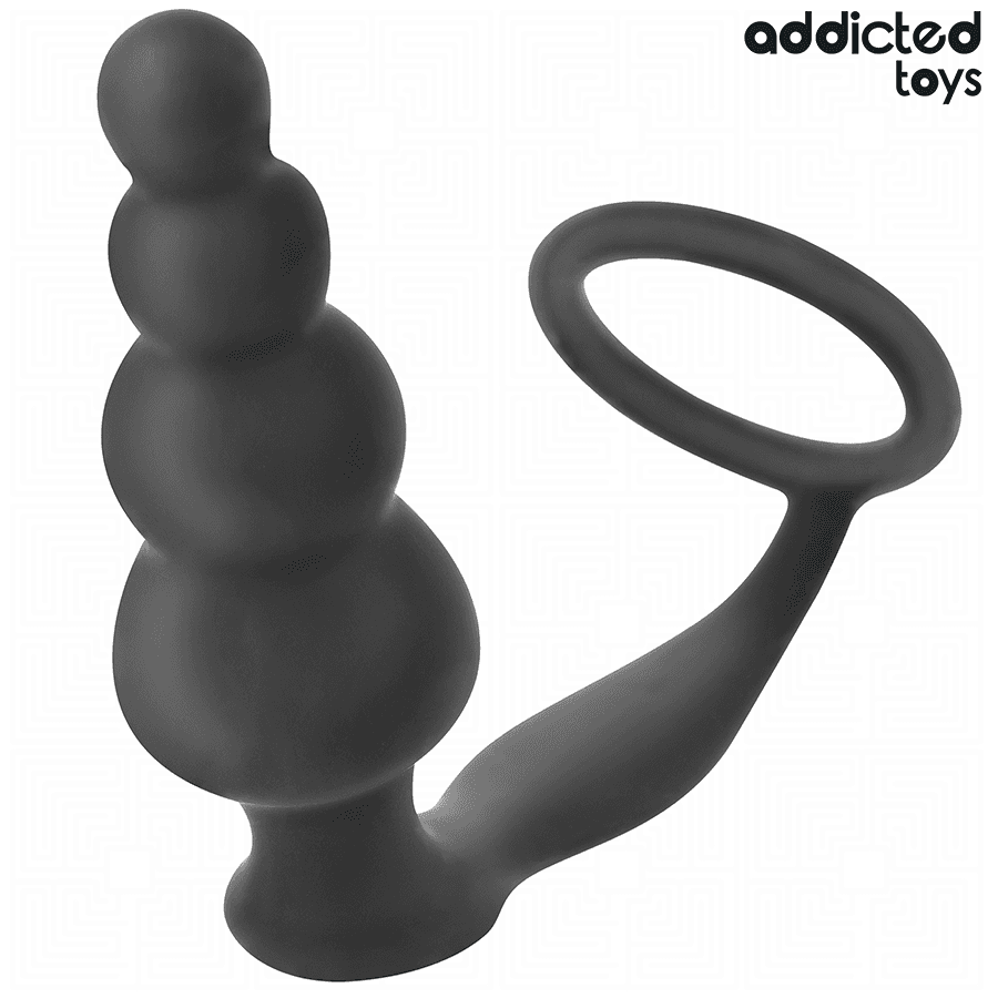 ADDICTED TOYS - ANAL PLUG WITH RING SILICONE MODEL 5 thumb 2