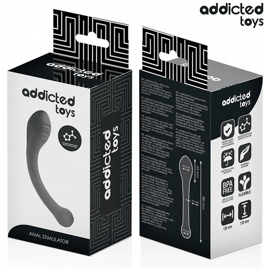 ADDICTED TOYS - ANAL STIMULATOR SILICONE 18 CM thumb 6