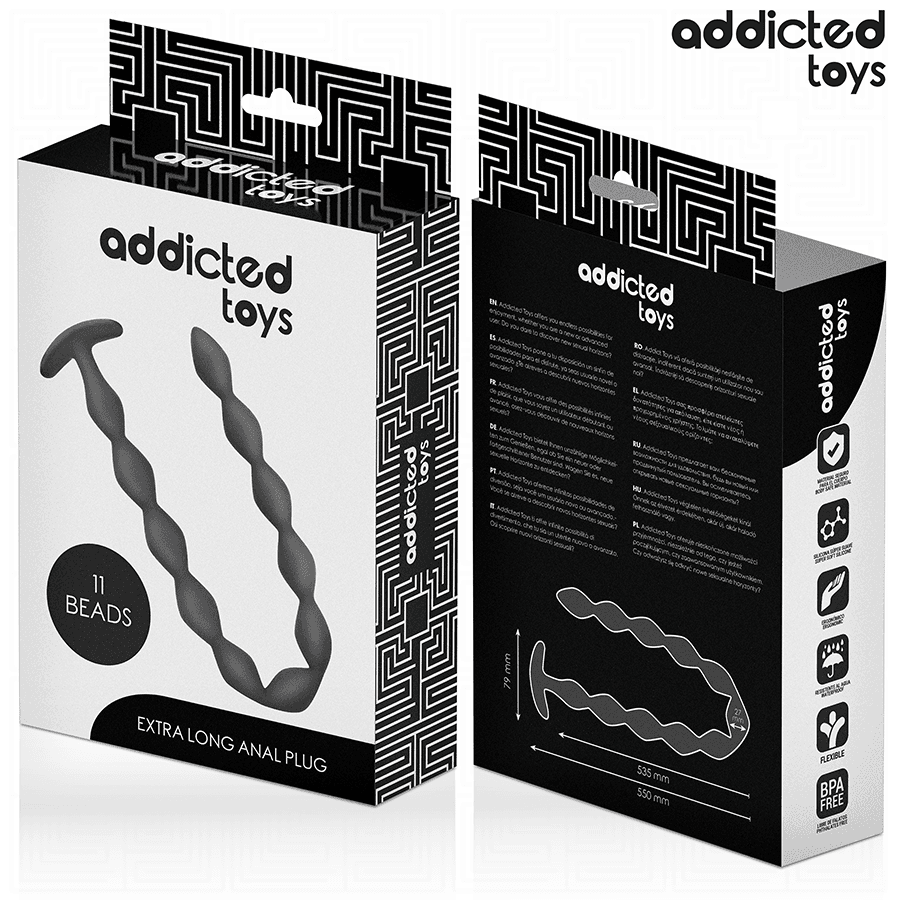 ADDICTED TOYS - EXTRA LONG SILICONE ANAL PLUG thumb 6