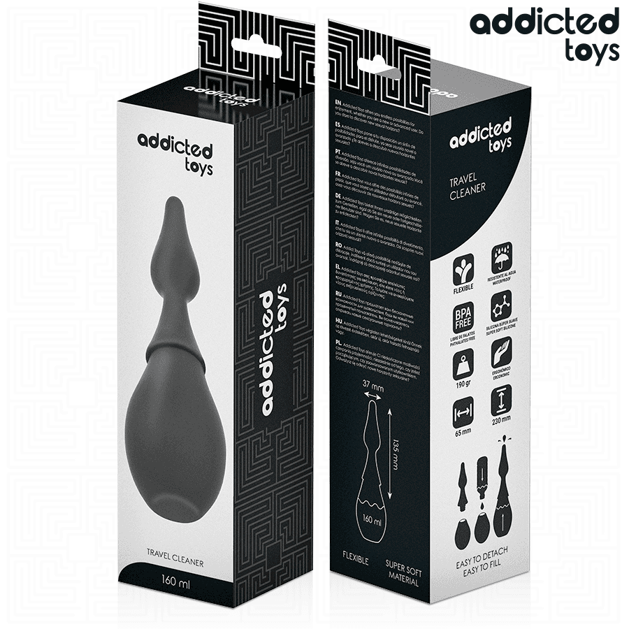 ADDICTED TOYS - TRAVEL CLEANER SILICONE MODEL 1 thumb 7