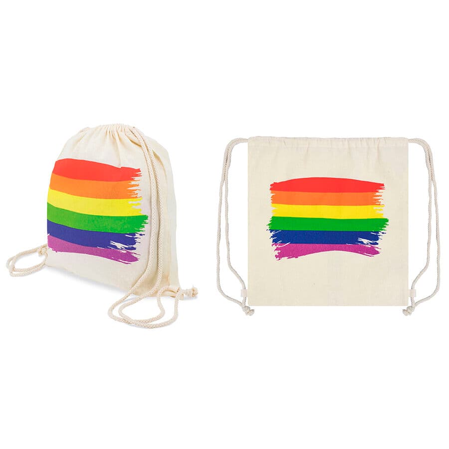 PRIDE - COTTON LGBT FLAG BACKPACK thumb 3