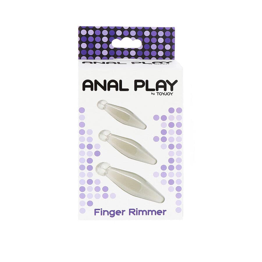 TOYJOY - ANAL PLAY 3-PIECE TRANSPARENT FINGER RIMMER thumb 3