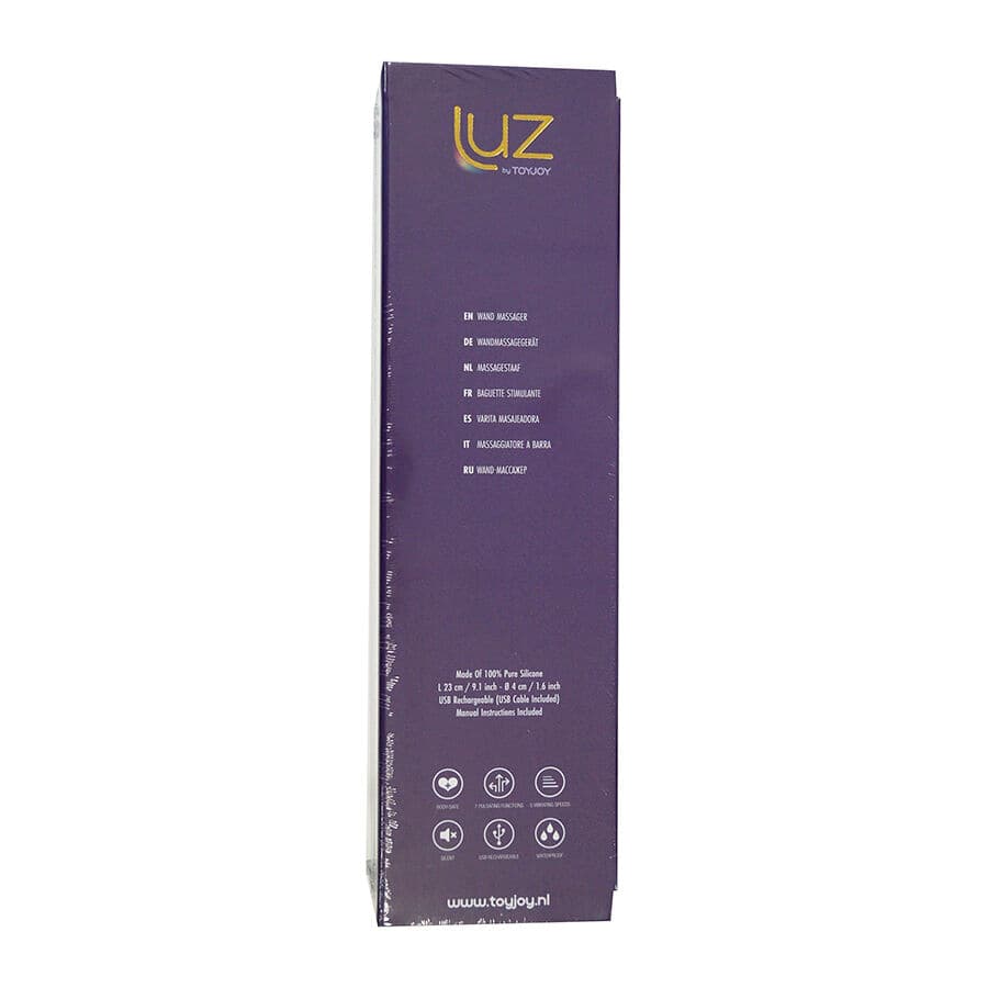 TOYJOY - LIGHT ZENITH WAND MASSAGER BLACK thumb 5