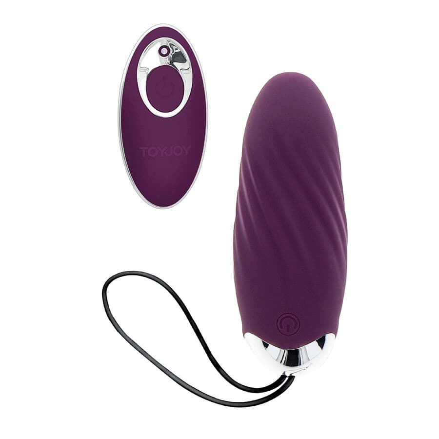 TOYJOY - HAPPINESS KNOCK KNOCK EGGSTAVAGANT VIBRATOR WITH REMOTE CONTROL PURPLE thumb 5