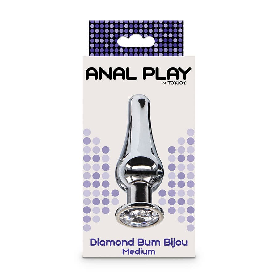 TOYJOY - ANAL PLAY DIAMOND BUM BIJOU MEDIUM ANAL PLUG thumb 5