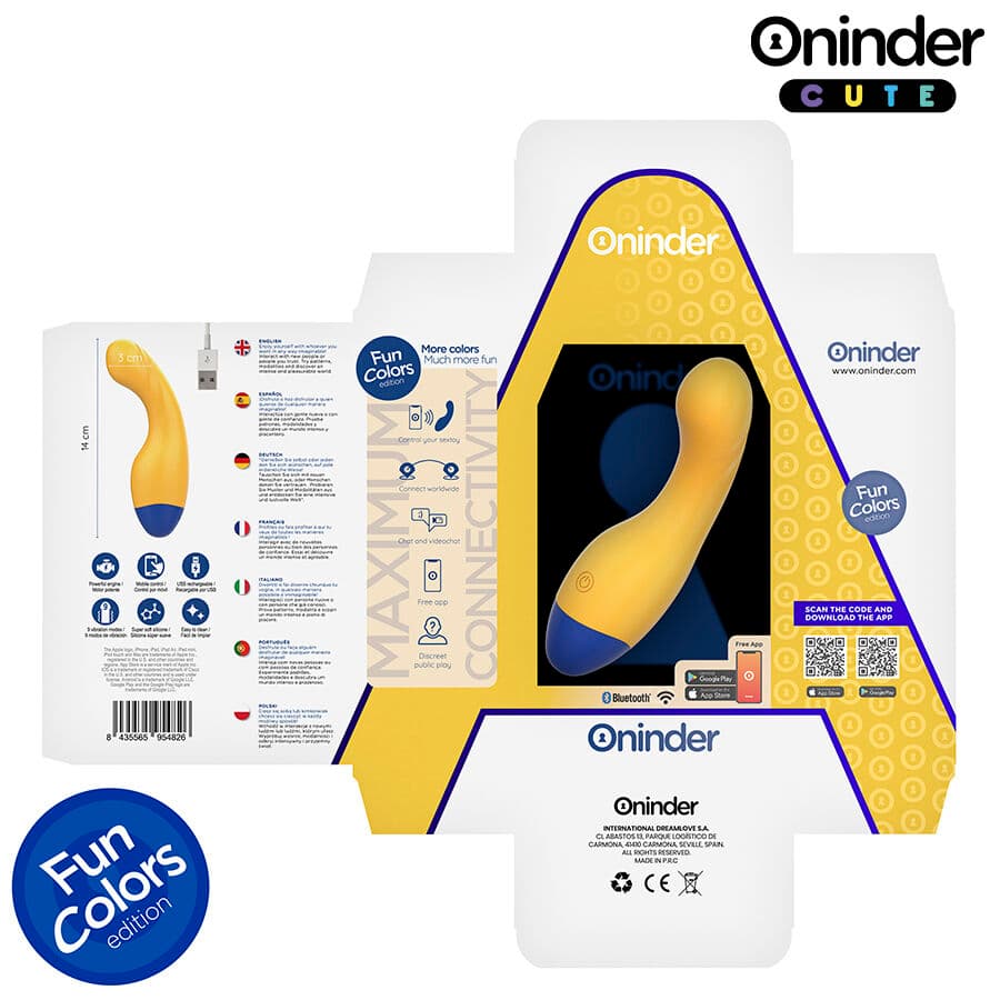 ONINDER CUTE - LOVE BUDDY MASTER G-SPOT VIBRATOR - FREE WORLDWIDE APP thumb 5
