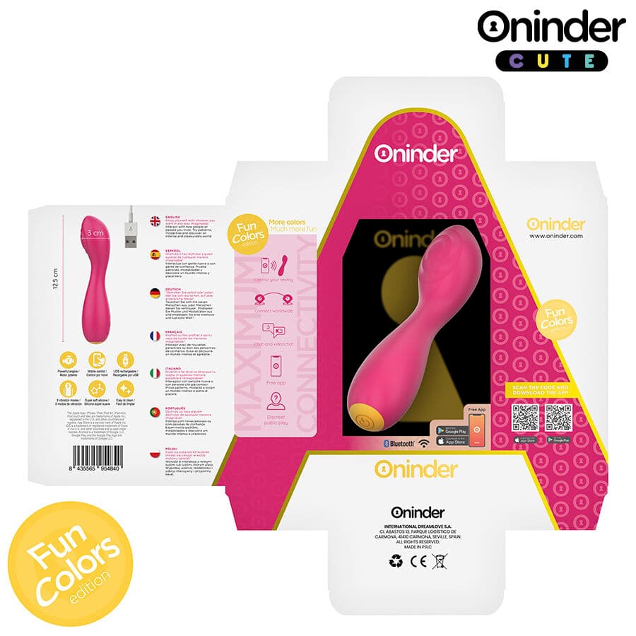 ONINDER CUTE - LOVE BUDDY MASTER G-SPOT VIBRATOR - FREE WORLDWIDE APP thumb 6