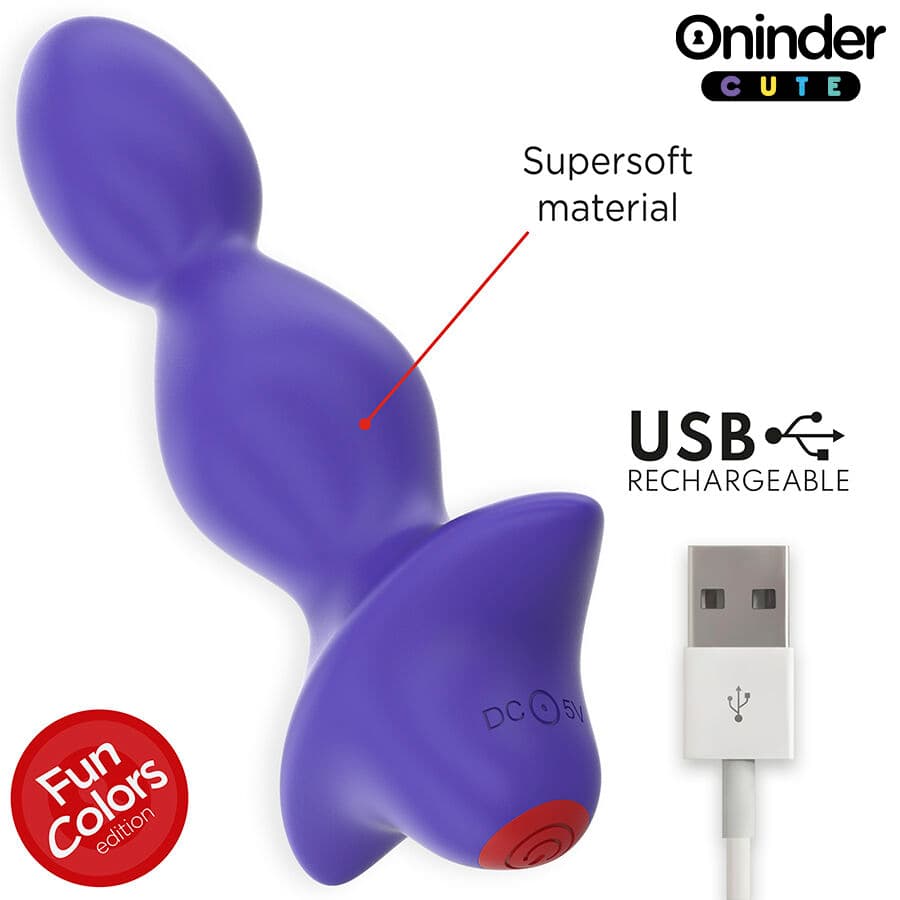 ONINDER CUTE - LOVE BUTT VIBRATING ANAL PLUG DILATOR - FREE WORLDWIDE APP thumb 6