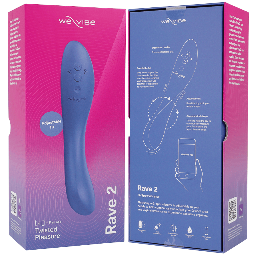 WE-VIBE - RAVE 2 G-SPOT VIBRATOR BLUE thumb 7