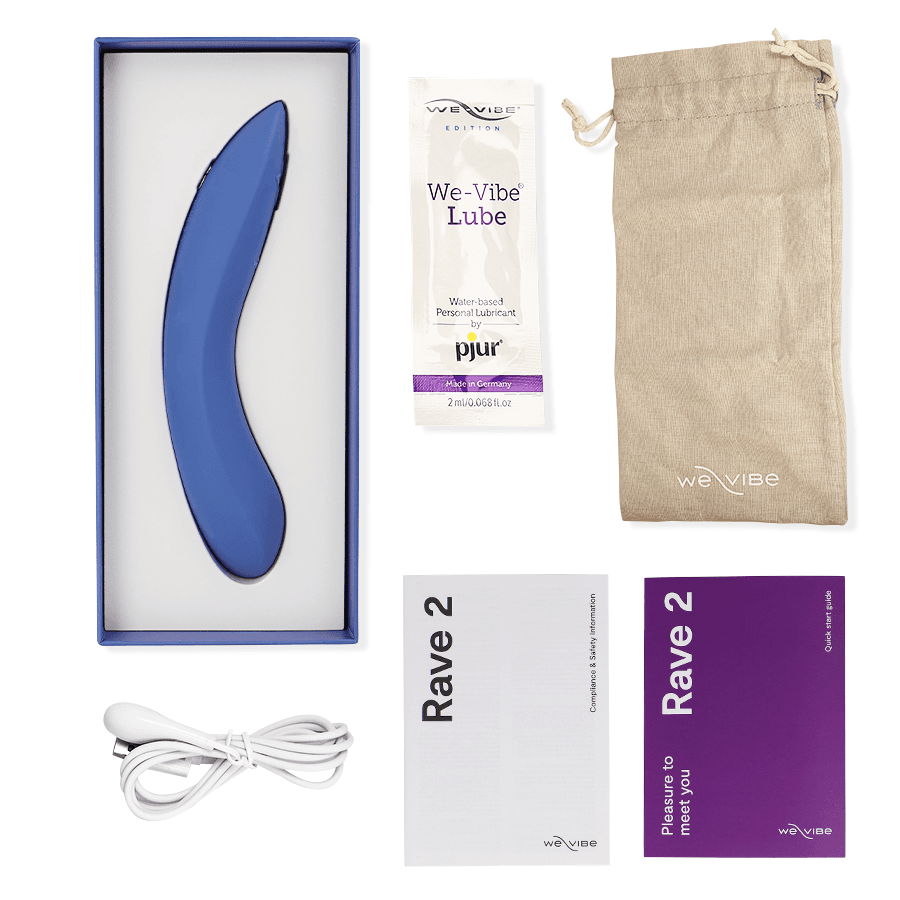 WE-VIBE - RAVE 2 G-SPOT VIBRATOR BLUE thumb 6