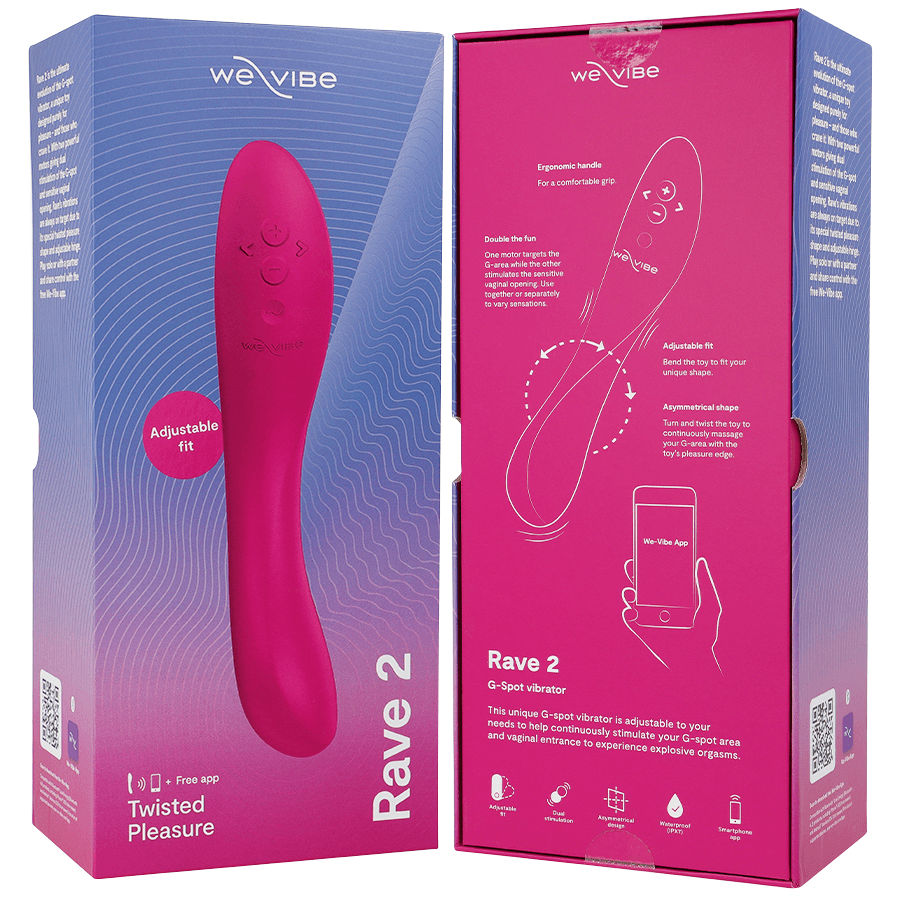 WE-VIBE - RAVE 2 G-SPOT VIBRATOR PINK thumb 6