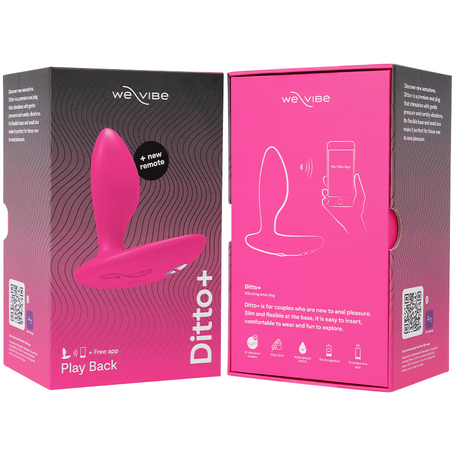 WE-VIBE - DITTO+ ANAL PLUG VIBRATOR PINK thumb 7