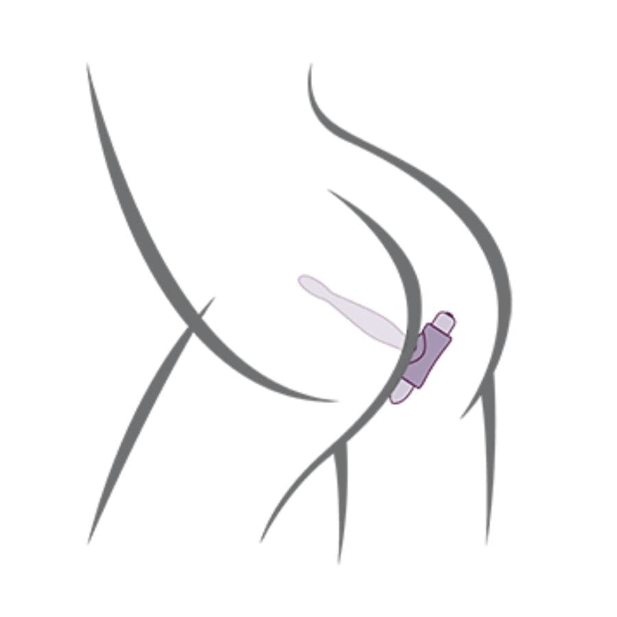 ROCKS- OFF - PETITE SENSATIONS TEAZER ANAL PLUG VIBRATOR BLACK thumb 8