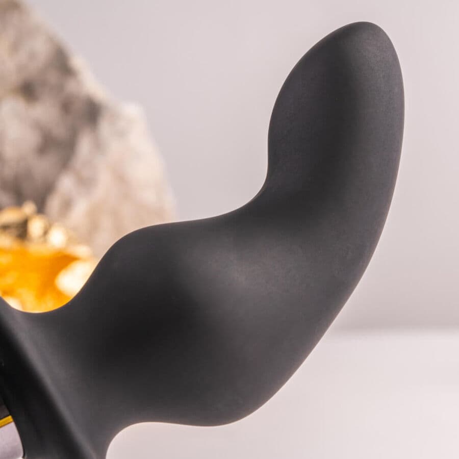 ROCKS-OFF - RO-ZEN RRO ANAL PLUG WITH VIBRATING PENIS RING BLACK thumb 7