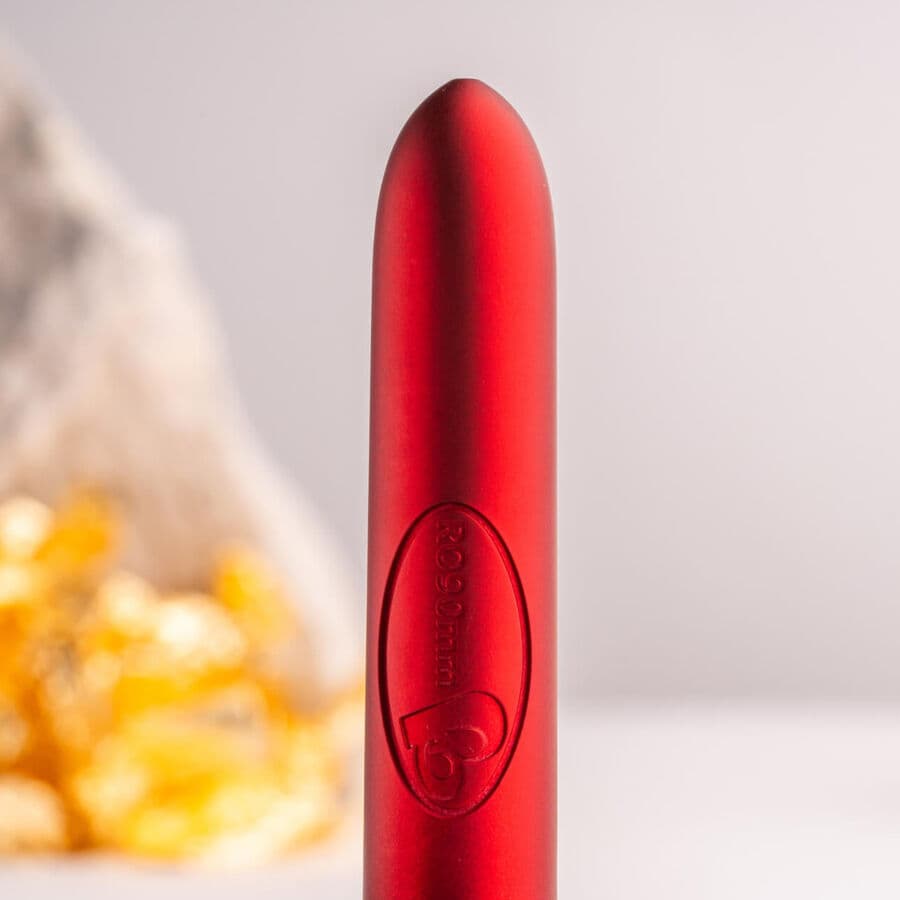 ROCKS-OFF - RO-90 SCARLET VELVET VIBRATING BULLET RED thumb 2