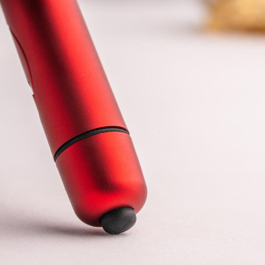 ROCKS-OFF - RO-90 SCARLET VELVET VIBRATING BULLET RED thumb 3
