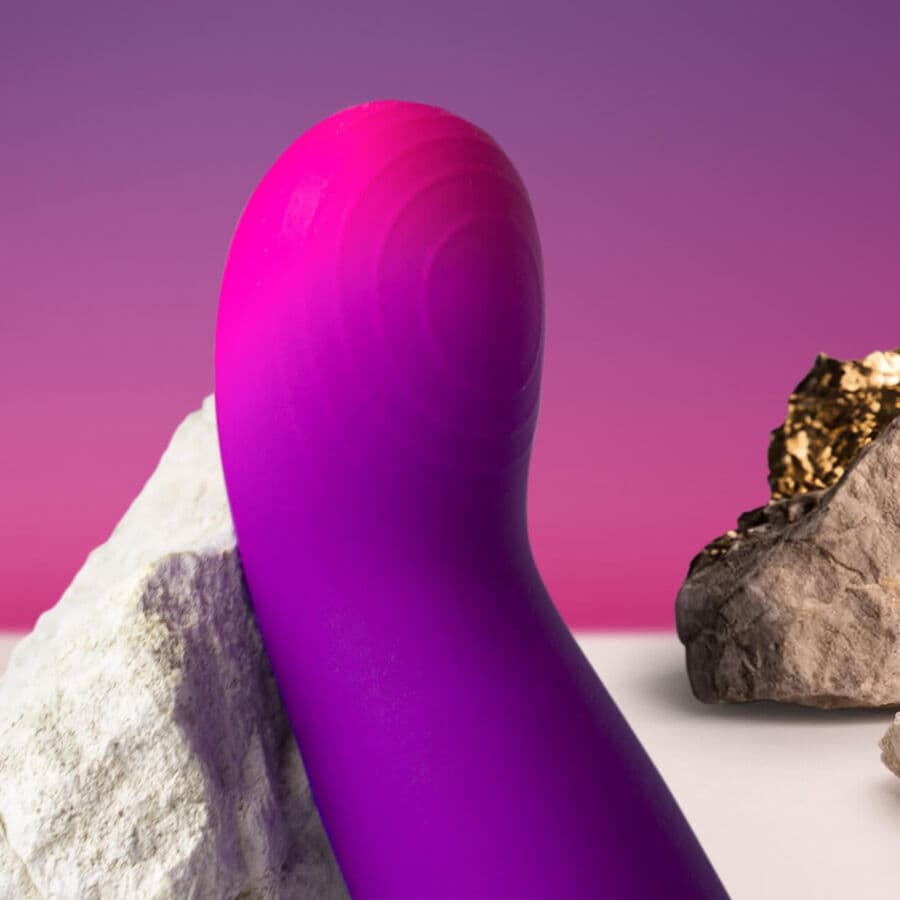 ROCKS- OFF - GLOW GIRL VIBE DISCREET PURPLE G-SPOT VIBRATOR thumb 8