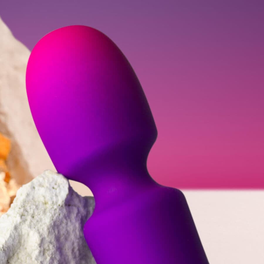 ROCKS- OFF - GLO- GIRL VIBRATOR WAND MINI PURPLE thumb 2