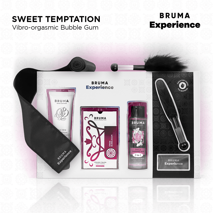 BRUMA XPERIENCE - VIBRO-ORGASMIC SWEET GUM TEMPTATION KIT thumb 2